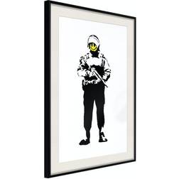 Arkiio Affisch Smiling Policeman [Poster] 30x45 Poster